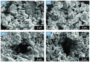 Scanning electron microscope SEM image of the outer surface of real SG tube deposits